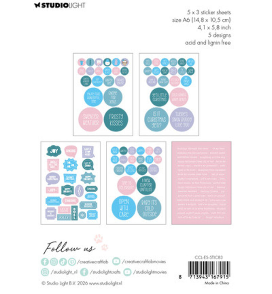 Creative Craftlab Essentials Days to Remember A6 Sticker Pad (CCL-ES-STIC83) Creative Craftlab Essentials Days to Remember A6 Sticker Pad (CCL-ES-STIC83)