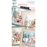 Creative Craftlab Essentials Snowy Winter 6x12 Inch Paper Pad (CCL-ES-CMP42)
