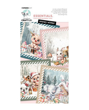 Creative Craftlab Essentials Snowy Winter 6x12 Inch Paper Pad (CCL-ES-CMP42)