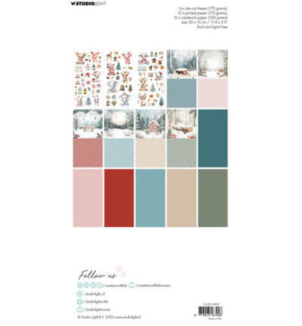 Creative Craftlab Essentials Snowy Winter 6x12 Inch Paper Pad (CCL-ES-CMP42) Creative Craftlab Essentials Snowy Winter 6x12 Inch Paper Pad (CCL-ES-CMP42)