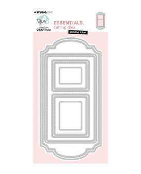 Creative Craftlab Essentials Dies Slimline Label (CCL-ES-CD1118)