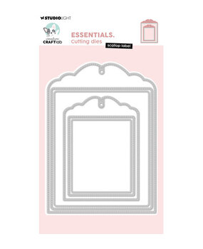 Creative Craftlab Essentials Dies Scallop Label (CCL-ES-CD1119)