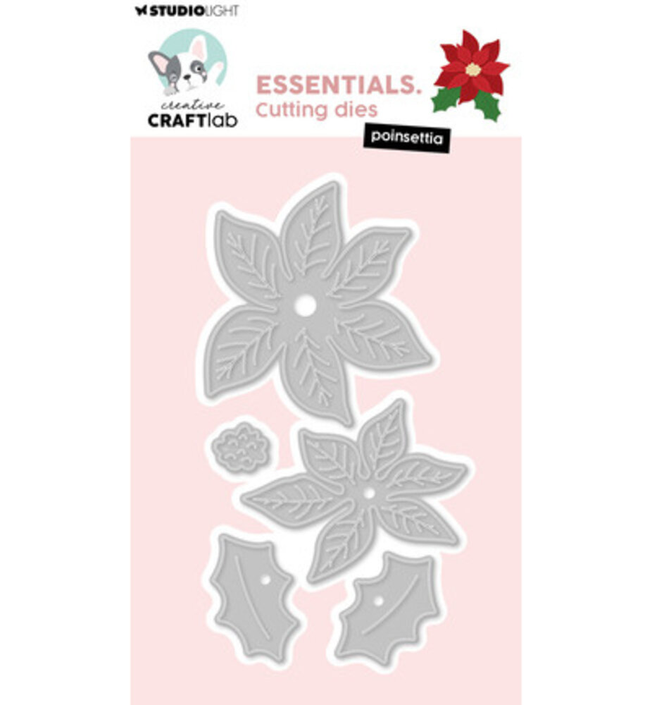 Creative Craftlab Essentials Dies Poinsettia (CCL-ES-CD1120) Creative Craftlab Essentials Dies Poinsettia (CCL-ES-CD1120)