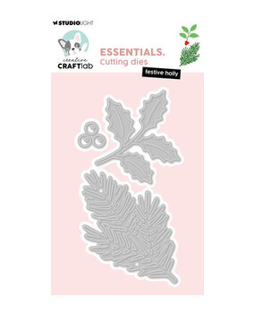 Creative Craftlab Essentials Dies Festive Holly (CCL-ES-CD1121)