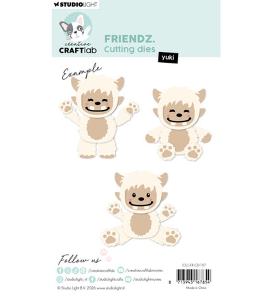 Creative Craftlab Friendz Dies Yuki (CCL-FR-CD1117) Creative Craftlab Friendz Dies Yuki (CCL-FR-CD1117)