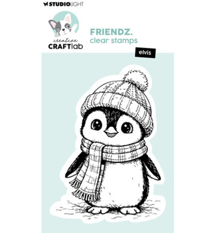Creative Craftlab Friendz Clear Stamp Elvis (CCL-FR-STAMP963) Creative Craftlab Friendz Clear Stamp Elvis (CCL-FR-STAMP963)