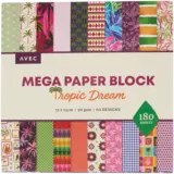 AVEC Tropic Dream 6x6 Inch MEGA Paper Block (3222144)