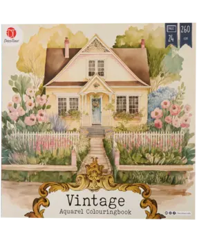 DécoTime Vintage Aquarel Colouringbook (3218270) DécoTime Vintage Aquarel Colouringbook (3218270)