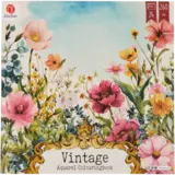 DécoTime Vintage Aquarel Colouringbook (3218270)