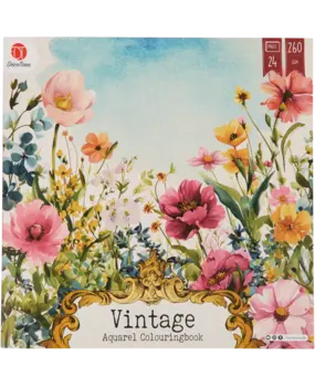 DécoTime Vintage Aquarel Colouringbook (3218270) DécoTime Vintage Aquarel Colouringbook (3218270)