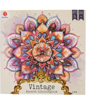DécoTime Vintage Aquarel Colouringbook (3218270) DécoTime Vintage Aquarel Colouringbook (3218270)