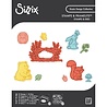 Sizzix Kid Create Clear Stamps with Framelits Forest Friends (667153) Sizzix Kid Create Clear Stamps with Framelits Forest Friends (667153)