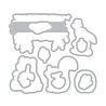 Sizzix Kid Create Clear Stamps with Framelits Forest Friends (667153) Sizzix Kid Create Clear Stamps with Framelits Forest Friends (667153)