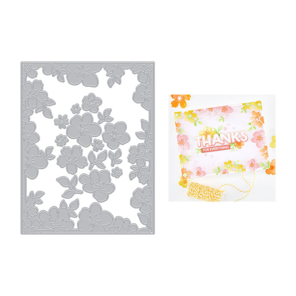 Hero Arts Fresh Flowers Die Set Floral Frame (DF296) Hero Arts Fresh Flowers Die Set Floral Frame (DF296)