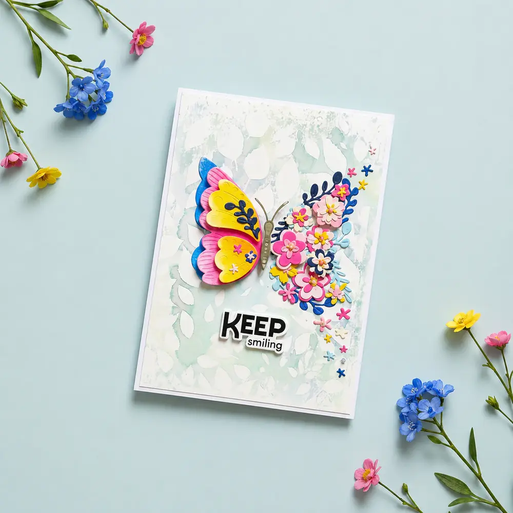 Lisa Horton Crafts The Studio Collection Ombré Florals Layering Stencils & Die Set DUO (LHCAS258/LHCCD383) Lisa Horton Crafts The Studio Collection Ombré Florals Layering Stencils & Die Set DUO (LHCAS258/LHCCD383)
