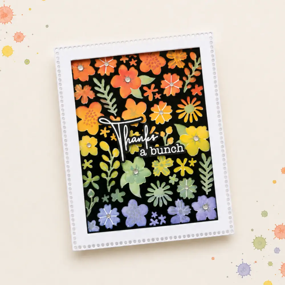 Lisa Horton Crafts The Studio Collection Ombré Florals Layering Stencils & Die Set DUO (LHCAS258/LHCCD383) Lisa Horton Crafts The Studio Collection Ombré Florals Layering Stencils & Die Set DUO (LHCAS258/LHCCD383)