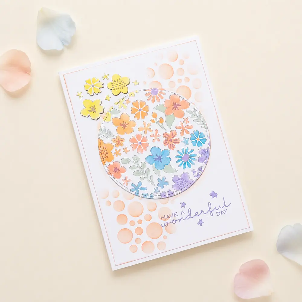 Lisa Horton Crafts The Studio Collection Ombré Florals Layering Stencils & Die Set DUO (LHCAS258/LHCCD383) Lisa Horton Crafts The Studio Collection Ombré Florals Layering Stencils & Die Set DUO (LHCAS258/LHCCD383)