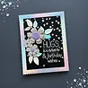 Lisa Horton Crafts The Studio Collection Ombré Shapes Layering Stencils & Die Set DUO (LHCAS259/LHCCD384)