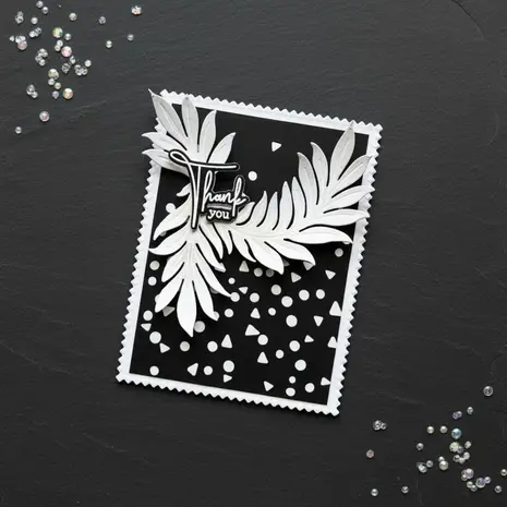 Lisa Horton Crafts The Studio Collection Ombré Shapes Layering Stencils & Die Set DUO (LHCAS259/LHCCD384)