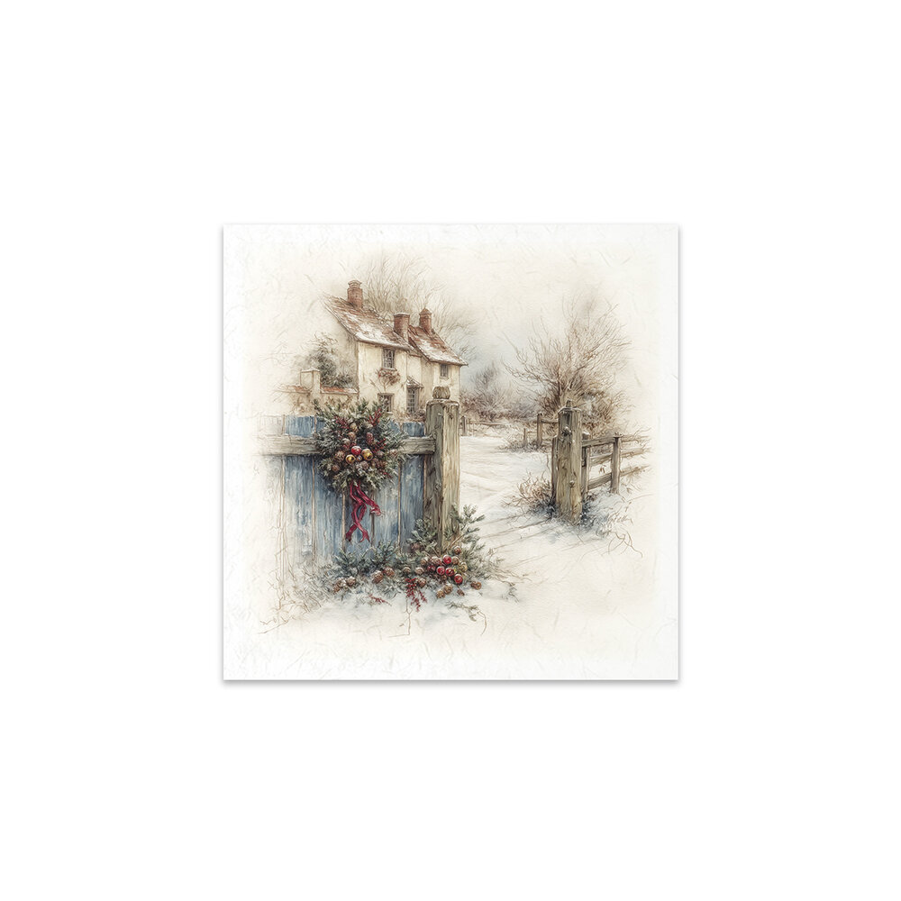 ITD Collection Christmas at Grandma's House 6x6 Inch Rice Paper Set (RSM 284) ITD Collection Christmas at Grandma's House 6x6 Inch Rice Paper Set (RSM 284)
