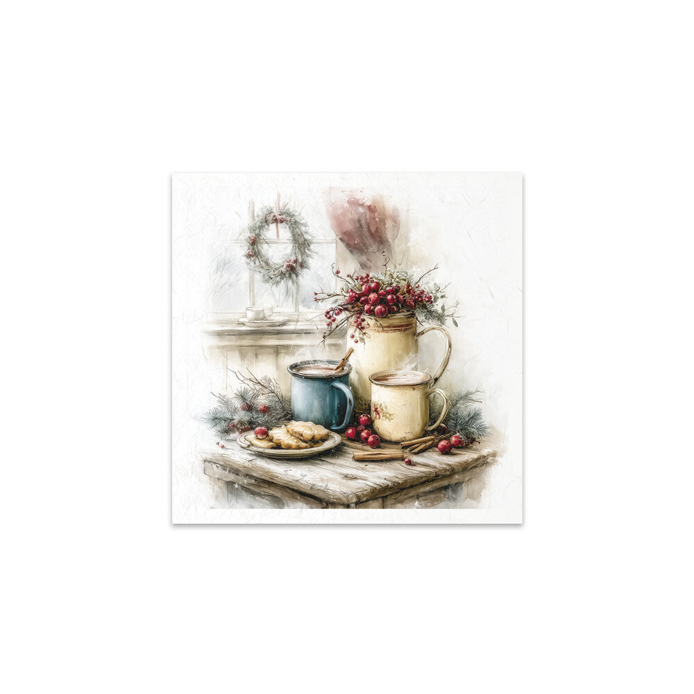 ITD Collection Christmas at Grandma's House 6x6 Inch Rice Paper Set (RSM 286) ITD Collection Christmas at Grandma's House 6x6 Inch Rice Paper Set (RSM 286)