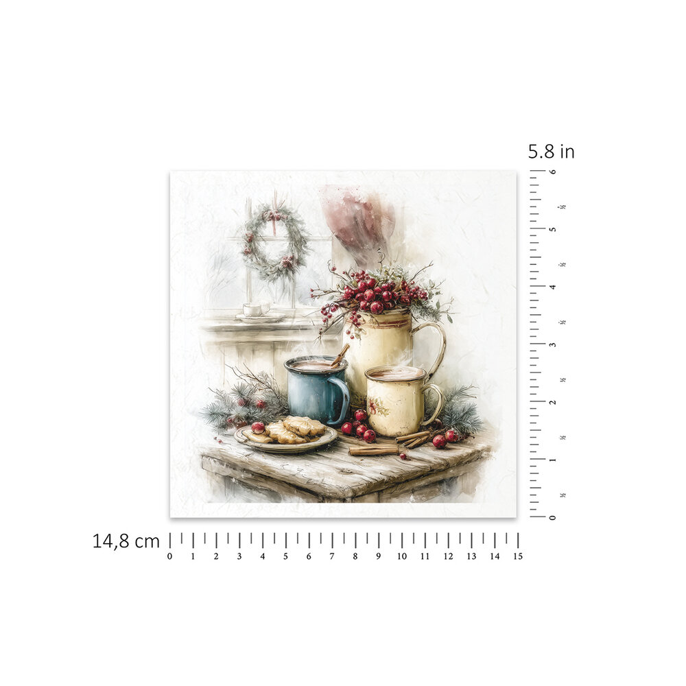 ITD Collection Christmas at Grandma's House 6x6 Inch Rice Paper Set (RSM 286) ITD Collection Christmas at Grandma's House 6x6 Inch Rice Paper Set (RSM 286)