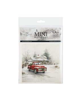 ITD Collection Christmas at Grandma's House 6x6 Inch Rice Paper Set (RSM 290) ITD Collection Christmas at Grandma's House 6x6 Inch Rice Paper Set (RSM 290)