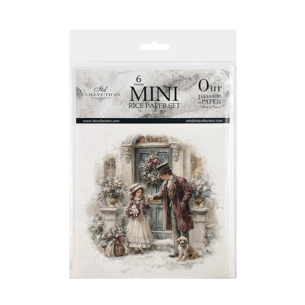 ITD Collection Christmas at Grandma's House 6x6 Inch Rice Paper Set (RSM 293) ITD Collection Christmas at Grandma's House 6x6 Inch Rice Paper Set (RSM 293)