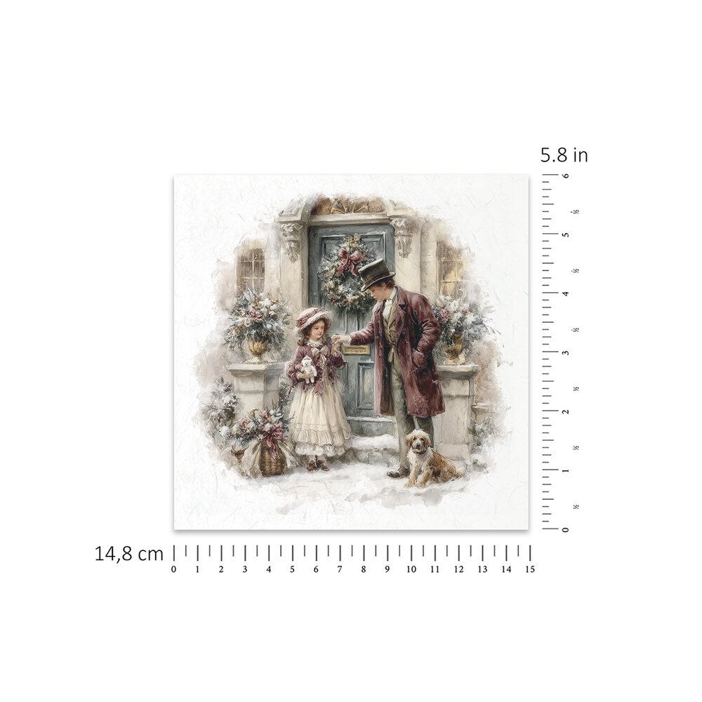 ITD Collection Christmas at Grandma's House 6x6 Inch Rice Paper Set (RSM 293) ITD Collection Christmas at Grandma's House 6x6 Inch Rice Paper Set (RSM 293)