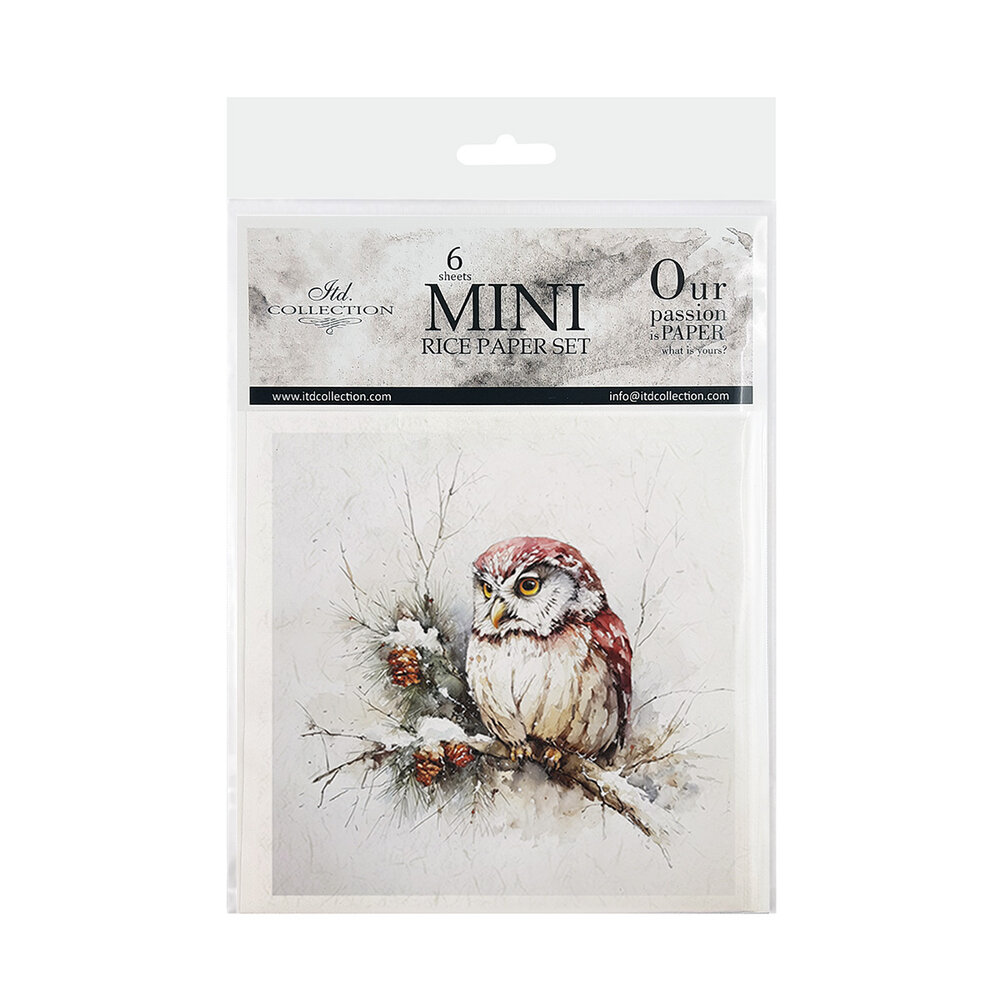 ITD Collection Christmas at Grandma's House 6x6 Inch Rice Paper Set (RSM 295) ITD Collection Christmas at Grandma's House 6x6 Inch Rice Paper Set (RSM 295)