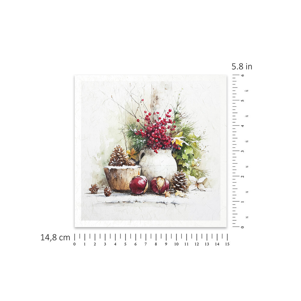 ITD Collection Christmas at Grandma's House 6x6 Inch Rice Paper Set (RSM 296) ITD Collection Christmas at Grandma's House 6x6 Inch Rice Paper Set (RSM 296)
