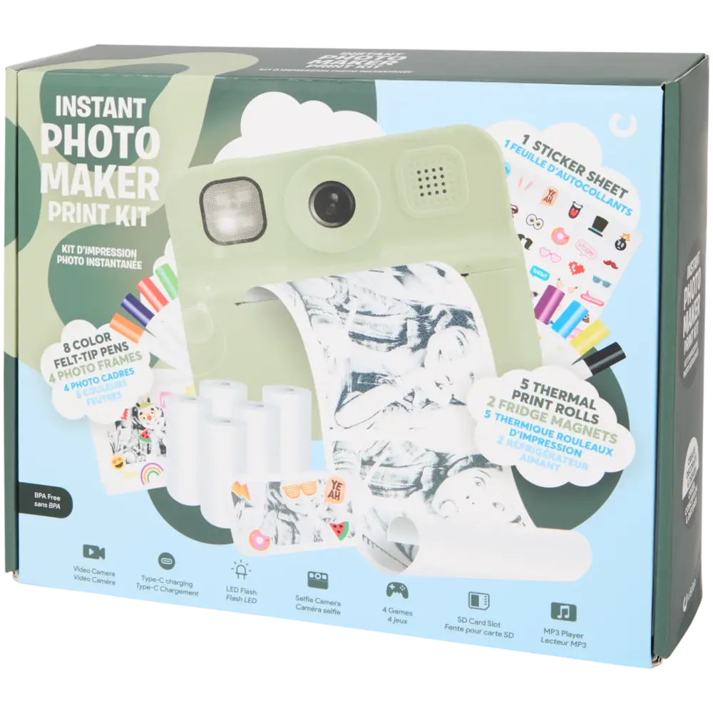 Vision Instant Photo Maker Print Kit Olive (3222538)