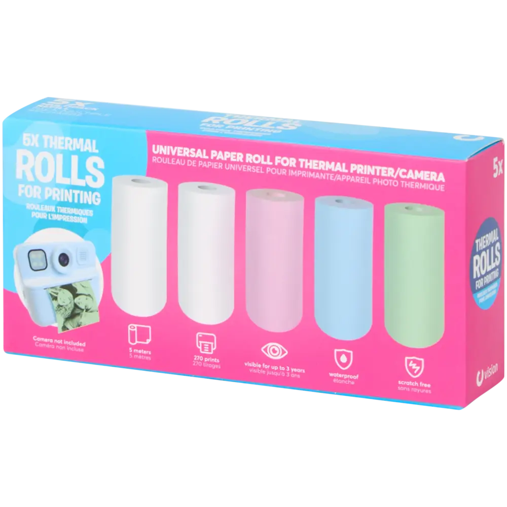Vision Thermal Rolls for Printing Color (3219651)