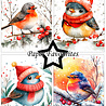 Paper Favourites Christmas Birds A6 Paper Pad (PFA629) Paper Favourites Christmas Birds A6 Paper Pad (PFA629)