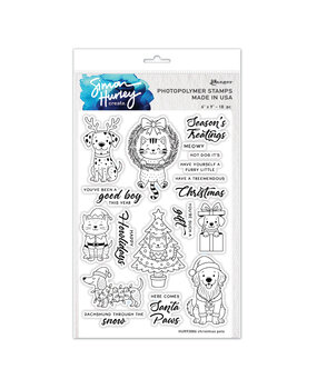 Simon Hurley Create Christmas Pets Clear Stamps (HUR93886) Simon Hurley Create Christmas Pets Clear Stamps (HUR93886)