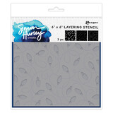 Simon Hurley Create Tangled Lights 6x6 Inch Layering Stencils (HUS94357)