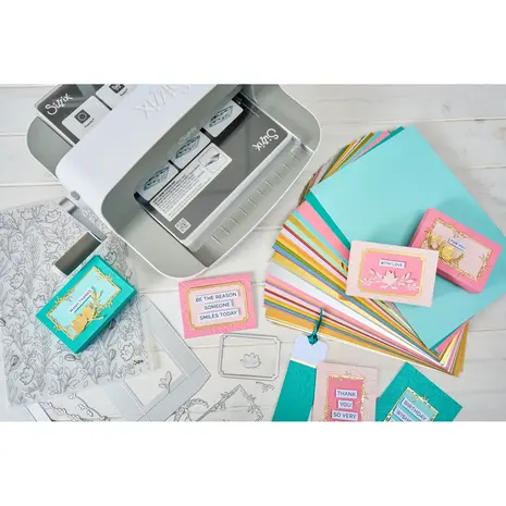 Sizzix Big Shot Plus Starter Kit NEW Model (667141) + GRATIS DISNEY SNIJMAL