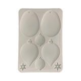 Stamperia A5 Silicon Mould Christmas Balls (KACMA613)