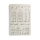 Stamperia A5 Silicon Mould Christmas Village (KACMA616)