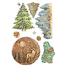 Stamperia A5 Silicon Mould Winter Landscape (KACMA617)