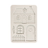 Stamperia A5 Silicon Mould Christmas Cottage (KACMA619)