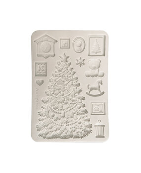 Stamperia A5 Silicon Mould Christmas Tree (KACMA621)