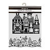Stamperia Thick Stencils 20x25cm Christmas House (KSTD216) Stamperia Thick Stencils 20x25cm Christmas House (KSTD216)