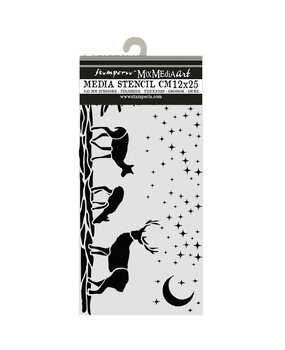 Stamperia Thick Stencils 12x25cm Christmas Deers (KSTDL169) Stamperia Thick Stencils 12x25cm Christmas Deers (KSTDL169)