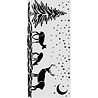 Stamperia Thick Stencils 12x25cm Christmas Deers (KSTDL169) Stamperia Thick Stencils 12x25cm Christmas Deers (KSTDL169)