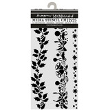 Stamperia Thick Stencils 12x25cm Christmas Borders (KSTDL170)
