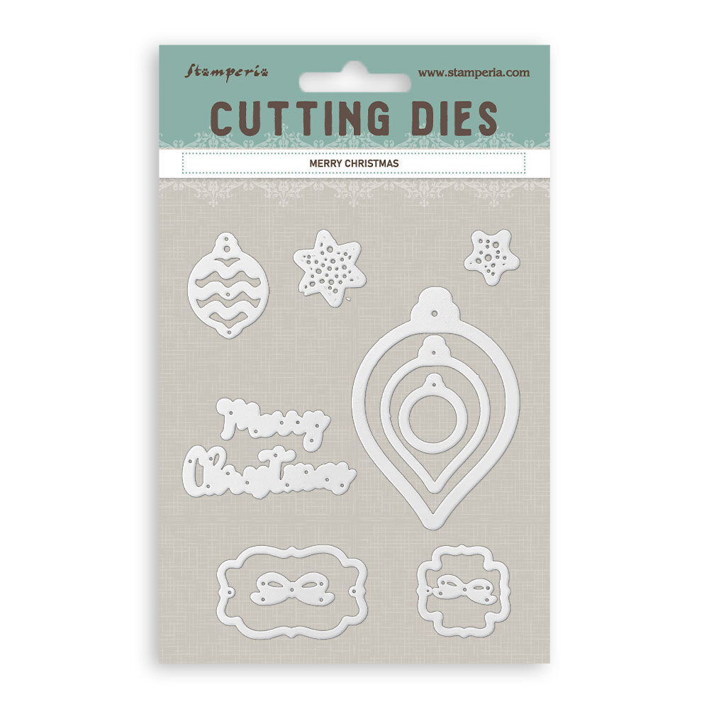 Stamperia Cutting Dies A6 Merry Christmas (SFT23) Stamperia Cutting Dies A6 Merry Christmas (SFT23)