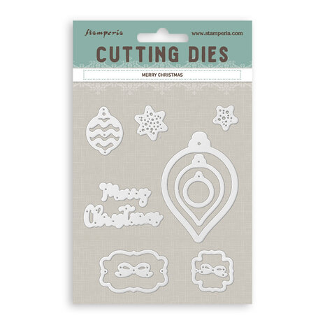 Stamperia Cutting Dies A6 Merry Christmas (SFT23) Stamperia Cutting Dies A6 Merry Christmas (SFT23)