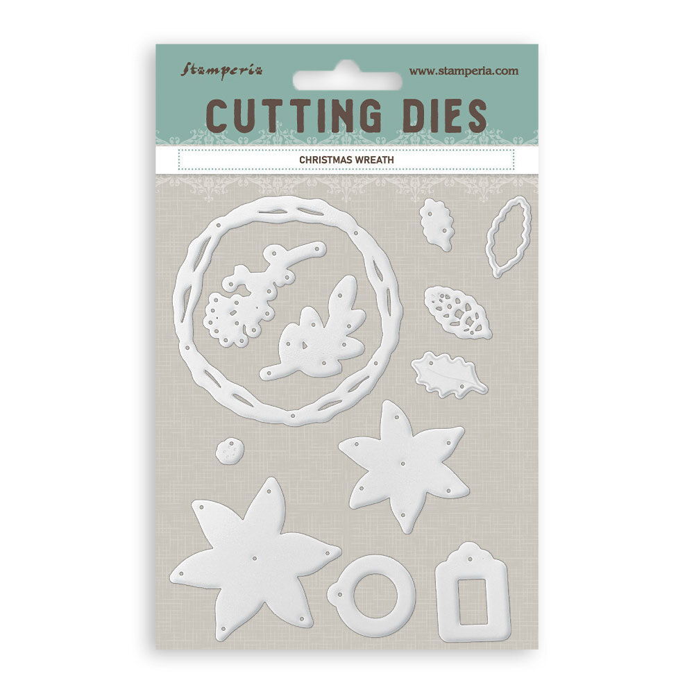 Stamperia Cutting Dies A6 Christmas Wreath (SFT24) Stamperia Cutting Dies A6 Christmas Wreath (SFT24)