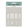 Stamperia Cutting Dies A6 Christmas Village (SFT25)